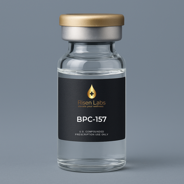 Risen Labs BPC-157 vial — U.S. compounded